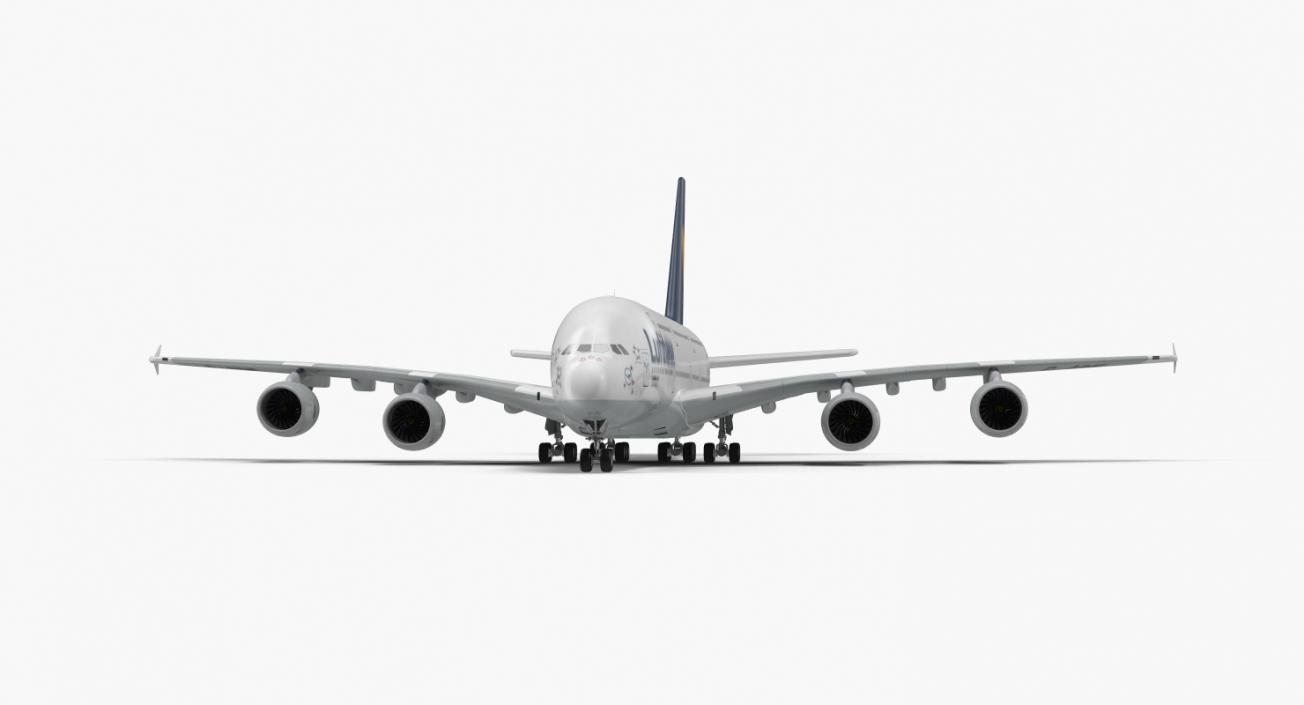 Airbus A380-1000 Air France 3D